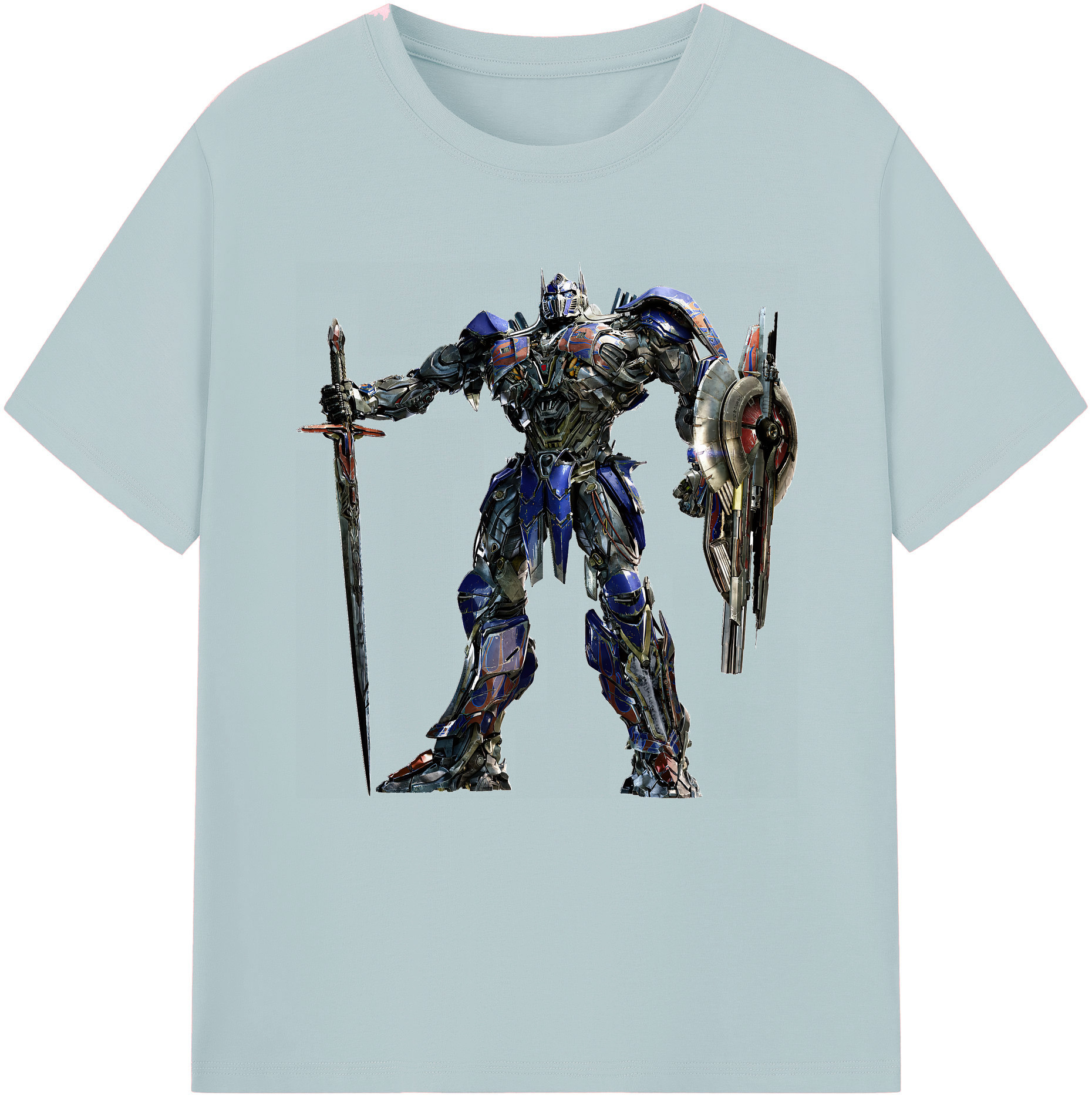 （画像用） Transformers トランスフォーマー 綿100％半袖Tシャツ（フロントプリント）
